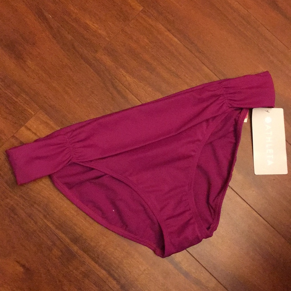 Athleta Fuchsia Swim Bottom